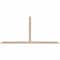 Ekena Millwork Portland Smooth Timber Gable Bracket, Douglas Fir, 96"W x 44"H x 1 1/2"D x 3 1/2"F, 11/12 Pitch GBW096X44X0204POR00SDF - alternate 1